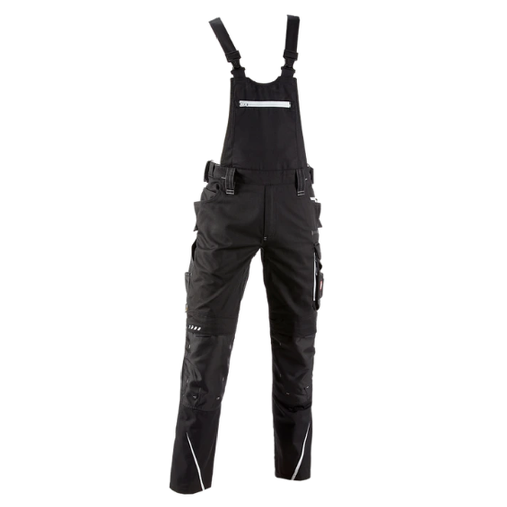 Engelbert Strauss Latzhose motion Schwarz/Platin 65566