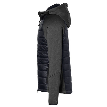 Hakro Kapuzen-Hybridjacke Herren, tinte