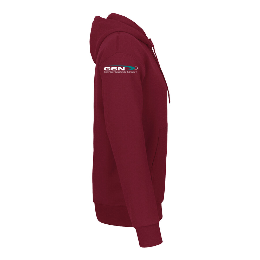 Hakro Hoody Unisex, Weinrot