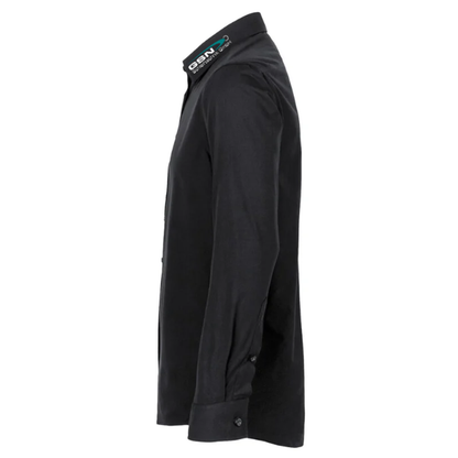 Hakro Hemd Mikralinar Comfort, Schwarz 123