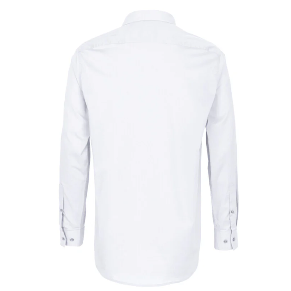 Hakro Hemd Mikralinar Comfort, Weiß 123