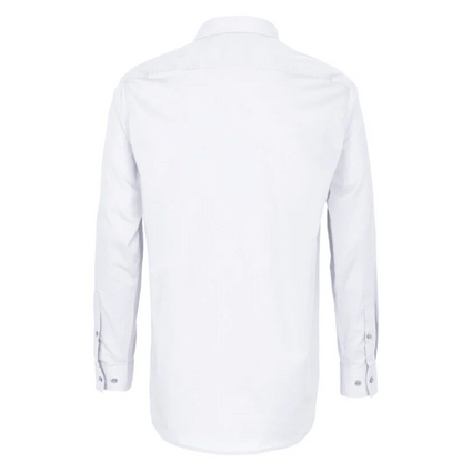 Hakro Hemd Mikralinar Comfort, Weiß 123