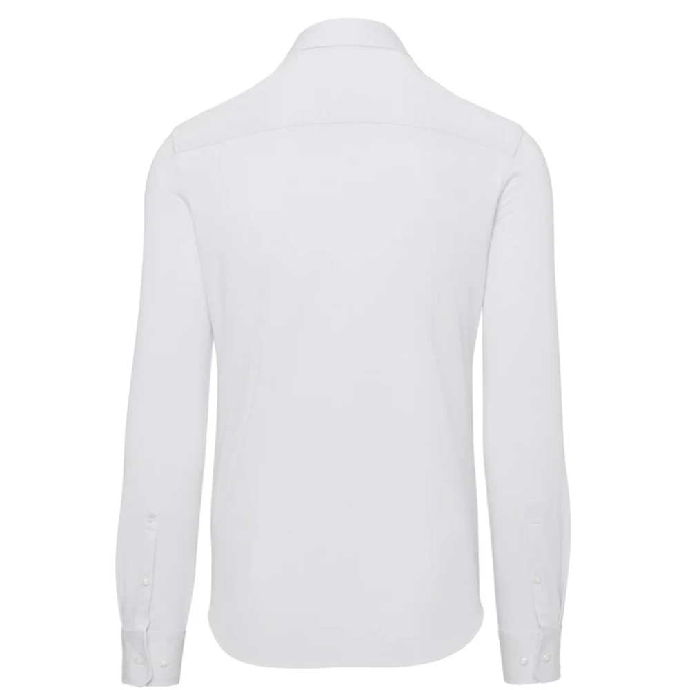 Hakro Hemd Natural Stretch Regular, Weiß 130