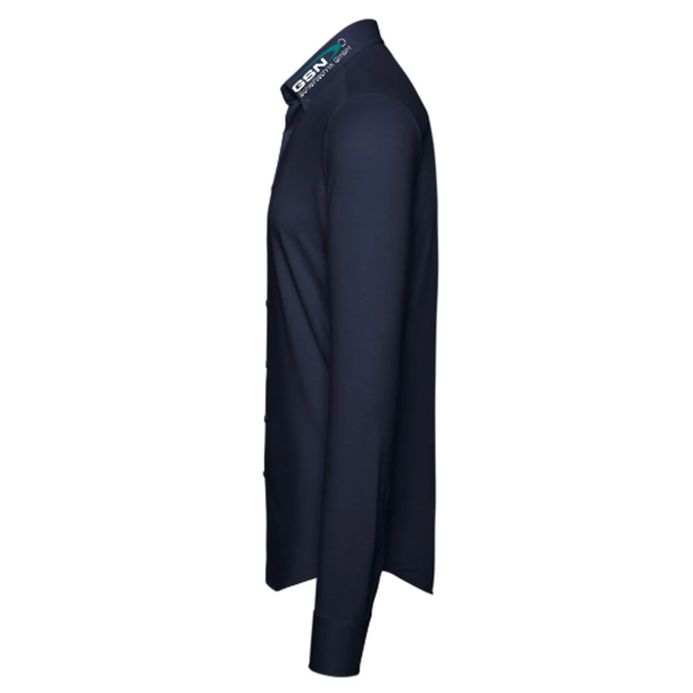 Hakro Hemd Natural Stretch Regular, Tinte 130